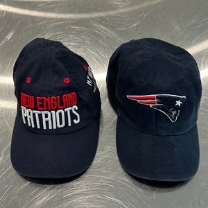 2 NFL Brand New England Patriots Infant Ball Caps